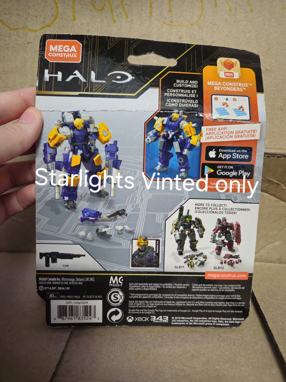 Mega construx halo pro builders skyfire exosuit (GLB73